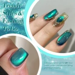 Cat Magnetic Gel Polish MY25 Dreamy Sea 10ml -Born Pretty Salon 61212 ZI 1