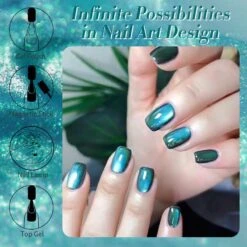 Cat Magnetic Gel Polish MY25 Dreamy Sea 10ml -Born Pretty Salon 61212 ZI 3
