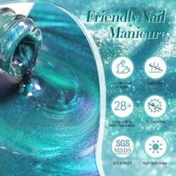 Cat Magnetic Gel Polish MY25 Dreamy Sea 10ml -Born Pretty Salon 61212 ZI 5