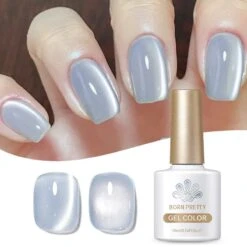 Blue Moonlight Cat Magnetic Gel Polish MY129 Haze Blue 10ml