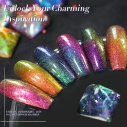 6 Colors Chameleon Nail Gel Polish S24 Infinity 7ml -Born Pretty Salon 61226 ZI 2