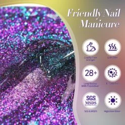 6 Colors Chameleon Nail Gel Polish S24 Infinity 7ml -Born Pretty Salon 61226 ZI 4
