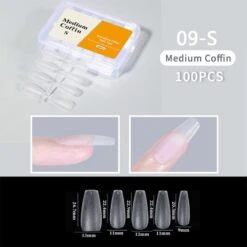 No Brand 100pcs/box Matte Clear False Nail Tips 37 No Brand 100pcs/box Matte Clear False Nail Tips -Born Pretty Salon 61230 SXA 9