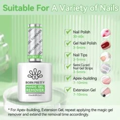 6 Colors Extension Gel Starter Kit With Magic Gel Remover #45 20 6 Colors Extension Gel Starter Kit With Magic Gel Remover #45 -Born Pretty Salon 61236 ZI 5 28