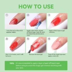 2 Bottles Set Magic Gel Remover With Pink 8 In 1 Builder Gel 15ml -Born Pretty Salon 61236 ZI 7 14