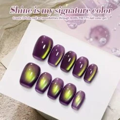 Purple Colored Cat Magnetic Gel Polish MY270 Honey Trap 10ml -Born Pretty Salon 61262 ZI 5