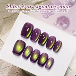 Purple Colored Cat Magnetic Gel Polish MY270 Honey Trap 15ml -Born Pretty Salon 61263 ZI 5