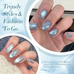 Blue Colored Cat Magnetic Gel Polish MY246 Crescent Bay 10ml 11 Blue Colored Cat Magnetic Gel Polish MY246 Crescent Bay 10ml -Born Pretty Salon 61266 ZI 3