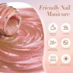 Brown Glass Cat Magnetic Gel Polish MY276 Light Vei 15ml 10 Brown Glass Cat Magnetic Gel Polish MY276 Light Vei 15ml -Born Pretty Salon 61284 ZI 4