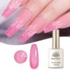 Pink Holo Glitter Gel Polish LS02 City Charm 15ml