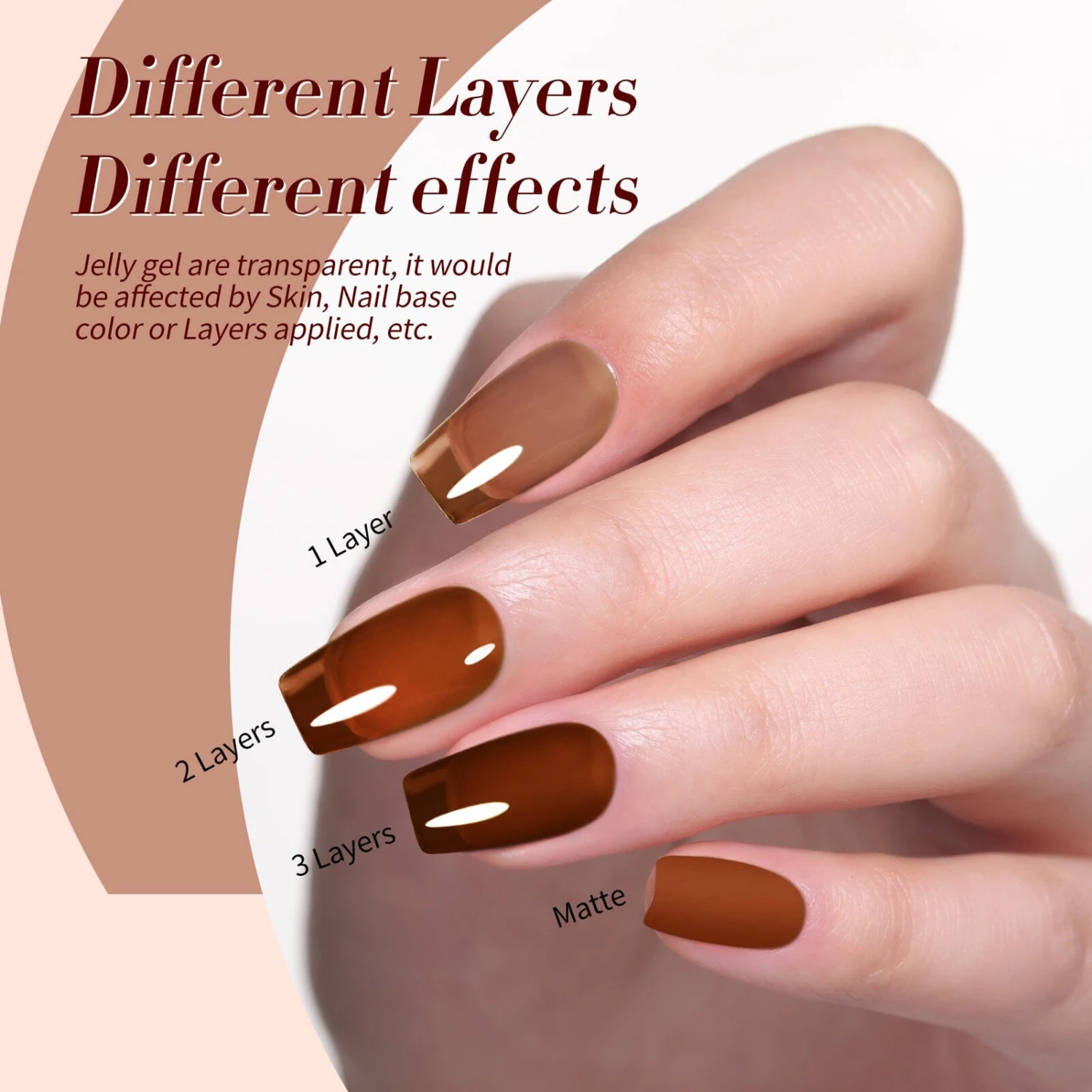 6 Colors Jelly Gel Polish Set J07 Mogao Dawn 7ml 2 6 Colors Jelly Gel Polish Set J07 Mogao Dawn 7ml - Image 2