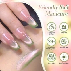 Green Colored Cat Magnetic Gel Polish MY278 Guava 10ml -Born Pretty Salon 61352 ZI 6