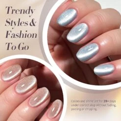 [US ONLY] 6 Colors Grey Cat Magnetic Gel Set M44 Celestial Vault 7ml -Born Pretty Salon 61356 ZI 3