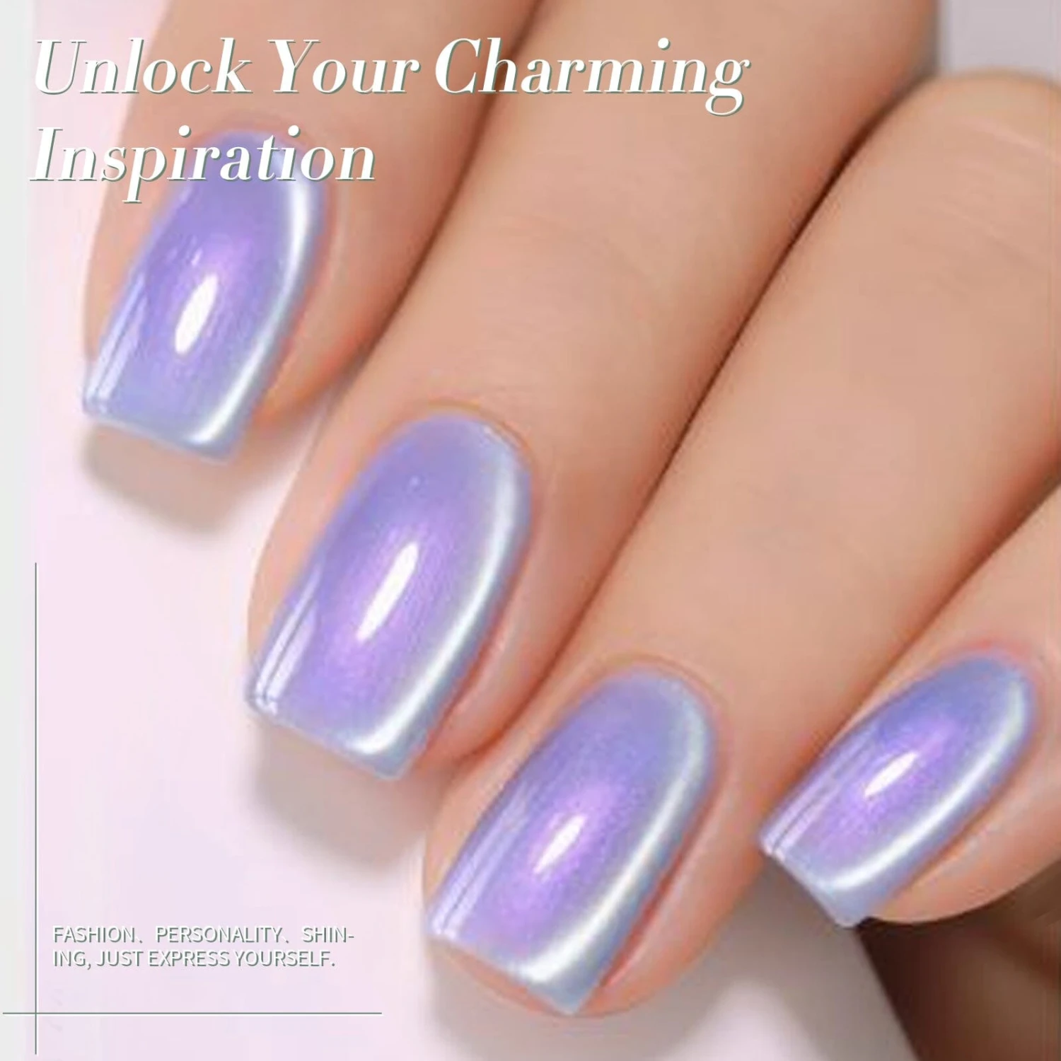 Purple Aurora Cat Magnetic Gel Polish MY294 Fairy Purple 15ml 2 Purple Aurora Cat Magnetic Gel Polish MY294 Fairy Purple 15ml - Image 2