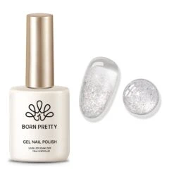Silver Reflective Glitter Gel Polish SZ19 Neptune 15ml -Born Pretty Salon 61375 ZHU 7