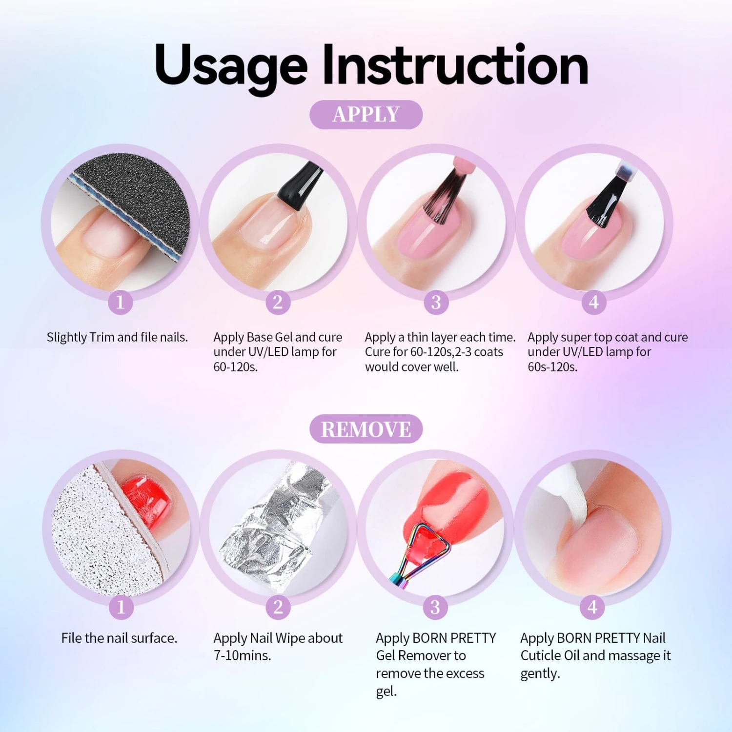 6 Colors Temperature-changing Gel Polish Set T17 ThermoScape 7ml 6 6 Colors Temperature-changing Gel Polish Set T17 ThermoScape 7ml - Image 6