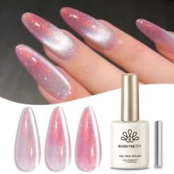 Pink Temperature-changing Cat Magnetic Gel Polish MY295 Empty Dream 15ml