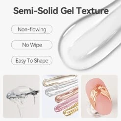 Clear Semi Solid Molding Gel Polish 5g -Born Pretty Salon 61390 ZI 2