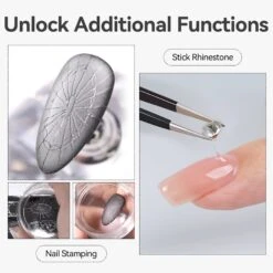 Clear Semi Solid Molding Gel Polish 5g -Born Pretty Salon 61390 ZI 4