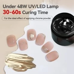 Clear Semi Solid Molding Gel Polish 5g -Born Pretty Salon 61390 ZI 7