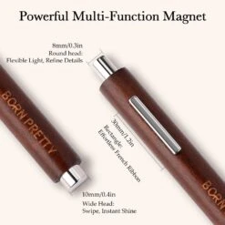 Brown 3-in-1 Magnet Stick -Born Pretty Salon 61407 ZI 2