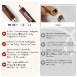 Brown 3-in-1 Magnet Stick -Born Pretty Salon 61407 ZI 4