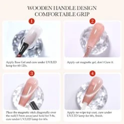 Brown 3-in-1 Magnet Stick -Born Pretty Salon 61407 ZI 6