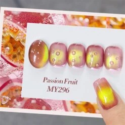 Yellow Colored Cat Magnetic Gel Polish MY296 Passion Fruit 10ml