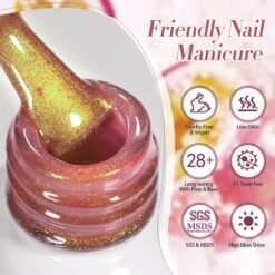 Yellow Colored Cat Magnetic Gel Polish MY296 Passion Fruit 10ml -Born Pretty Salon 61428 ZI 4