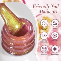 Yellow Colored Cat Magnetic Gel Polish MY296 Passion Fruit 15ml -Born Pretty Salon 61429 ZI 4