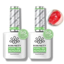 2 Bottles Magic Gel Remover New Upgrade Acetone-Free 15ml