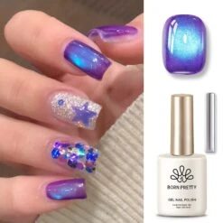 Blue Colored Cat Magnetic Gel Polish MY297 Blueberry 15ml