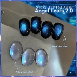 Aurora Cat Magnetic Gel Polish MY304 Blue Tears 10ml -Born Pretty Salon 61600 ZI 4