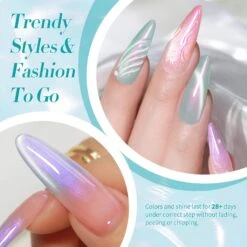 6 Colors Aurora Cat Magnetic Gel Polish Set M43 Coral Sea 7ml 11 6 Colors Aurora Cat Magnetic Gel Polish Set M43 Coral Sea 7ml -Born Pretty Salon 61684 ZI 3