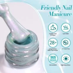 6 Colors Aurora Cat Magnetic Gel Polish Set M43 Coral Sea 7ml 13 6 Colors Aurora Cat Magnetic Gel Polish Set M43 Coral Sea 7ml -Born Pretty Salon 61684 ZI 6