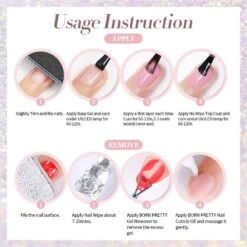 Aurora Gel Polish JG23 Dream Pink 10ml -Born Pretty Salon 61690 ZI 7