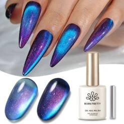 Auroras Cat Magnetic Gel Polish MY311 Night Purple 15ml