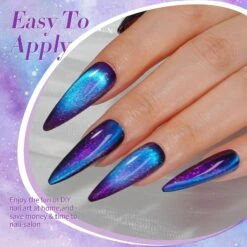 Auroras Cat Magnetic Gel Polish MY311 Night Purple 15ml -Born Pretty Salon 61692 ZI 4