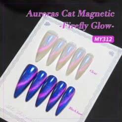 Aurora Cat Magnetic Gel Polish MY312 Firefly Glow 15ml -Born Pretty Salon 61693 ZI 1