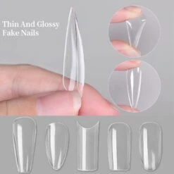 100Pcs Transparent Nail Tips -Born Pretty Salon 6 704e69f8 92a1 4fc1 829e c384f77f0cc7