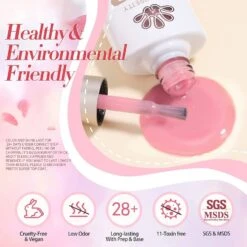 6 Colors Jelly Gel Polish Set Rose Jelly 7ml -Born Pretty Salon 7 f91d6051 f739 4489 8012 bf10203a9f16