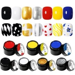 7 Colors PRO Painting Nail Gel 5ml