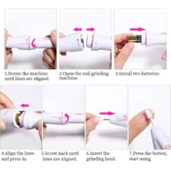 Portable Electric Nail Drill Kit -Born Pretty Salon 94be04aafc28871e550b7d3d15aed36c