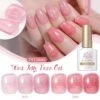 Glitter Nude Pink Jelly Nude Gel 10ml (JN51-JN74)
