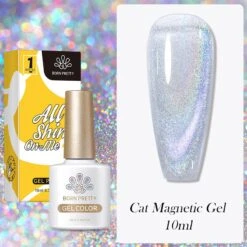 Omnipotent Iridescent Cat Magnetic Gel Nail Polish 10ml -Born Pretty Salon A sx 4ef5b239 a877 4976 9863 d1912cd3b4b8
