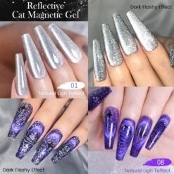 8 Colors Reflective Cat Magnetic Gel Polish Set 10ml -Born Pretty Salon A zhu12 2d83024c fe95 4834 8d28 fd88187d0725