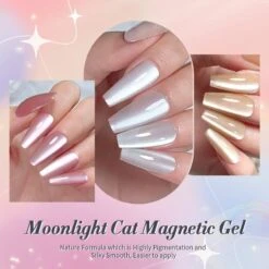 6 Colors Moonlight Cat Magnetic Gel Polish Set 10ml -Born Pretty Salon A zhu1 3d8f9bc9 d18e 4562 8b56 9a18f48ed323