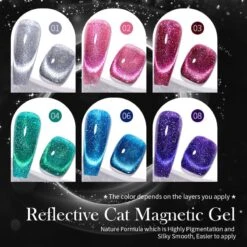 BORN PRETTY Reflective Cat Magnetic Gel 10ml -Born Pretty Salon A zhu9 e54e76b0 e2f8 4838 8280 b46188de6baf