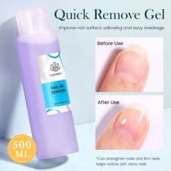 500ml Nail Cleaner Gel Remover Brush Cleaner -Born Pretty Salon B Zhu2