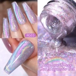 RG03 Rainbow Glass Cat Magnetic Gel 10ml -Born Pretty Salon B Zhu2 75a5cd61 f22e 41be bc3c 7dca93818a08